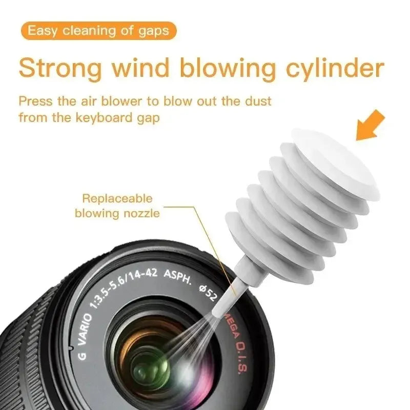 20-in-1 Tech Gadget Cleaning Kit: Keyboard Brush, Earphone Pen, Screen Spray