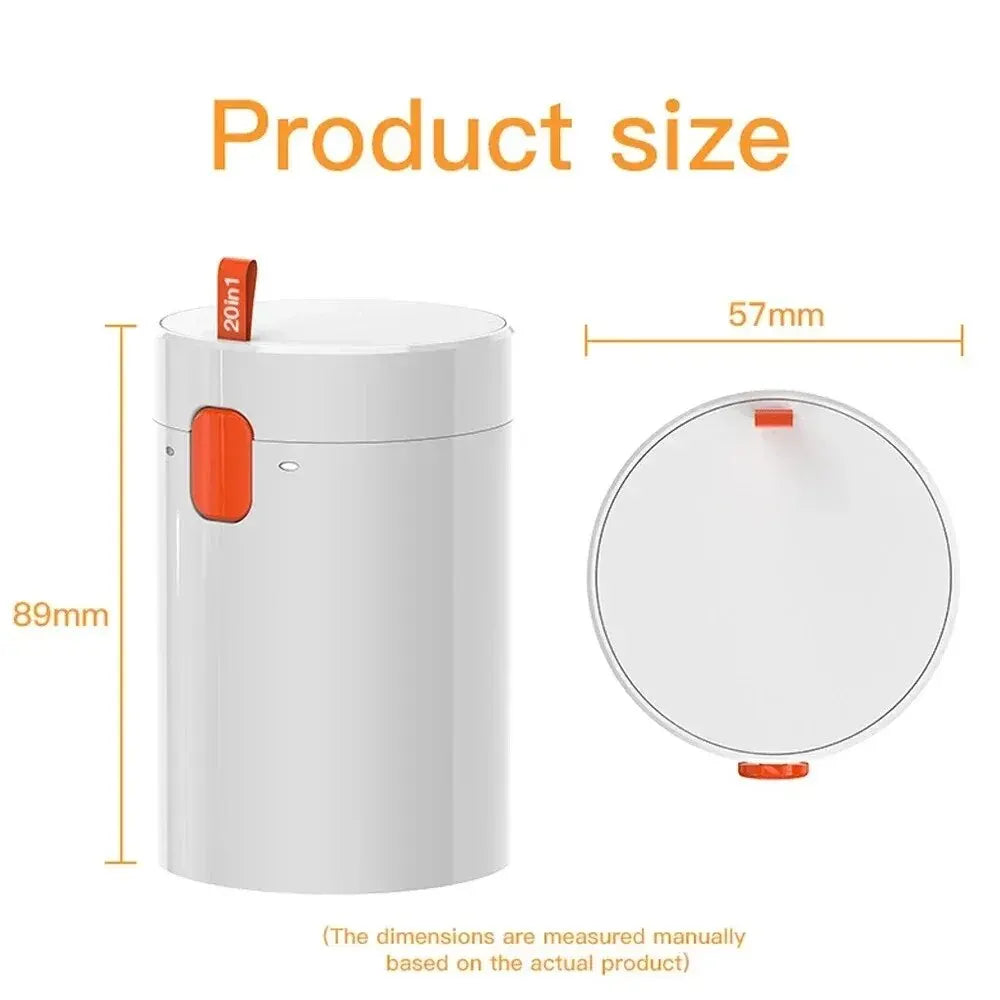 20-in-1 Tech Gadget Cleaning Kit: Keyboard Brush, Earphone Pen, Screen Spray