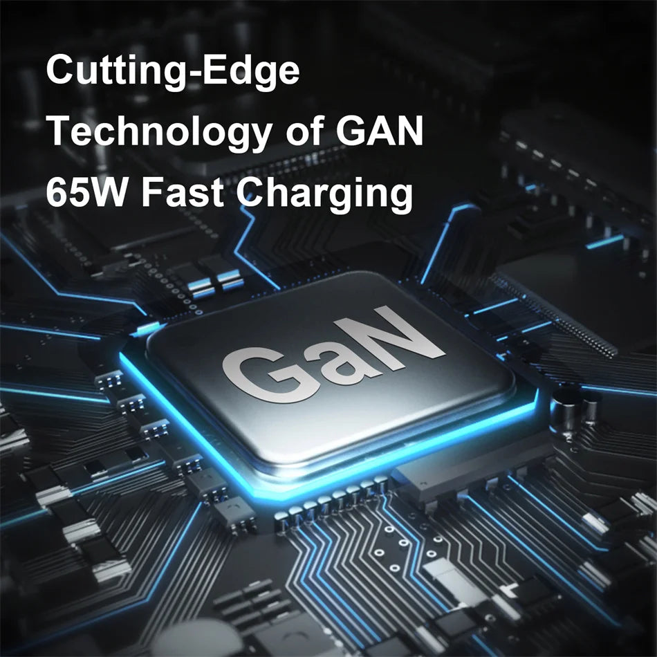 USLION 65W GaN USB-C Fast Charger Power Adapter AU Plug for iPhone Laptop
